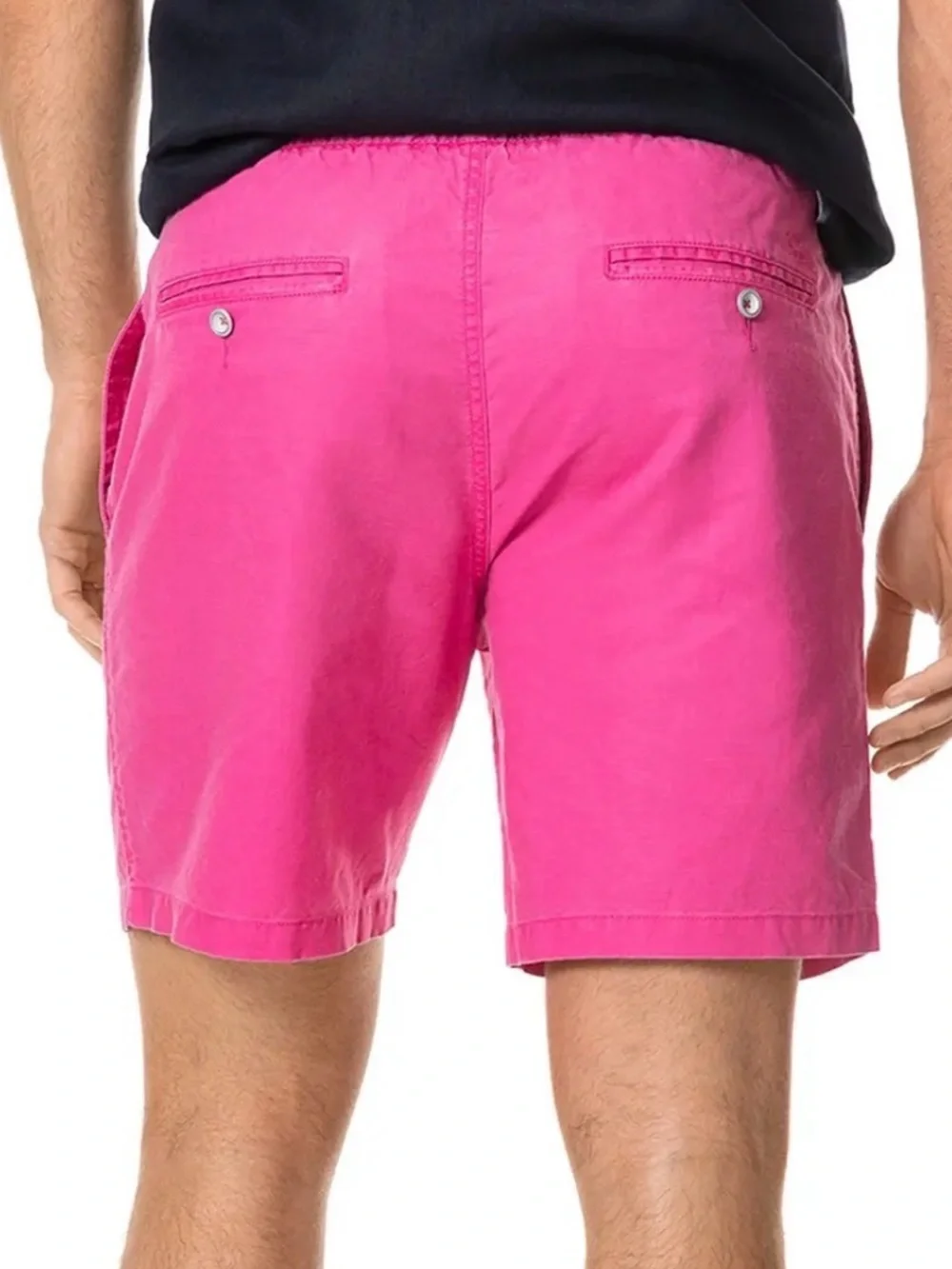 NWT! Rodd & Gunn Glenmark 7” Resort Shorts – Geranium Pink Linen Cotton – Size M